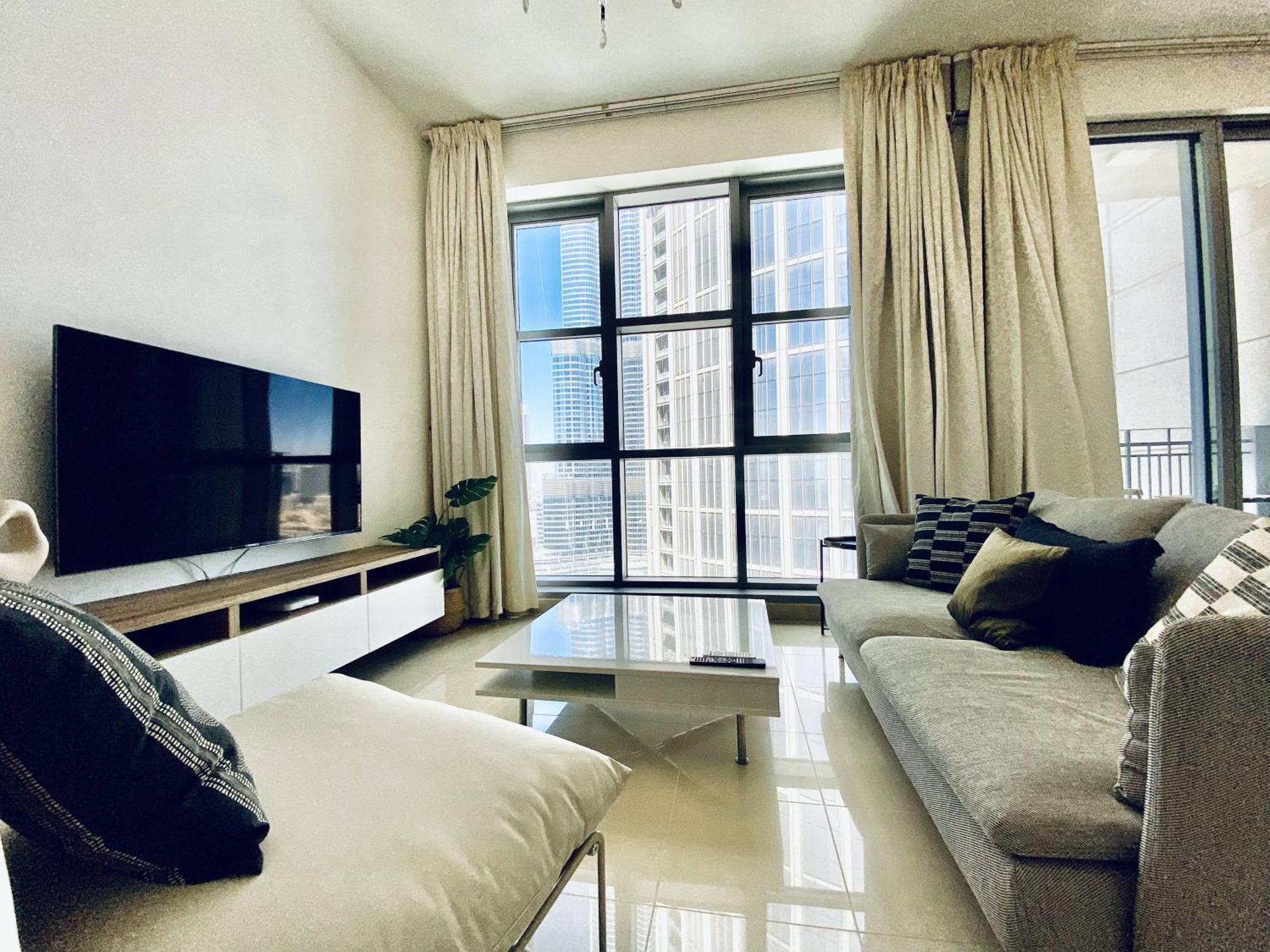Lux Bnb Standpoint Tower Burj & Fountain Views Dubái Exterior foto