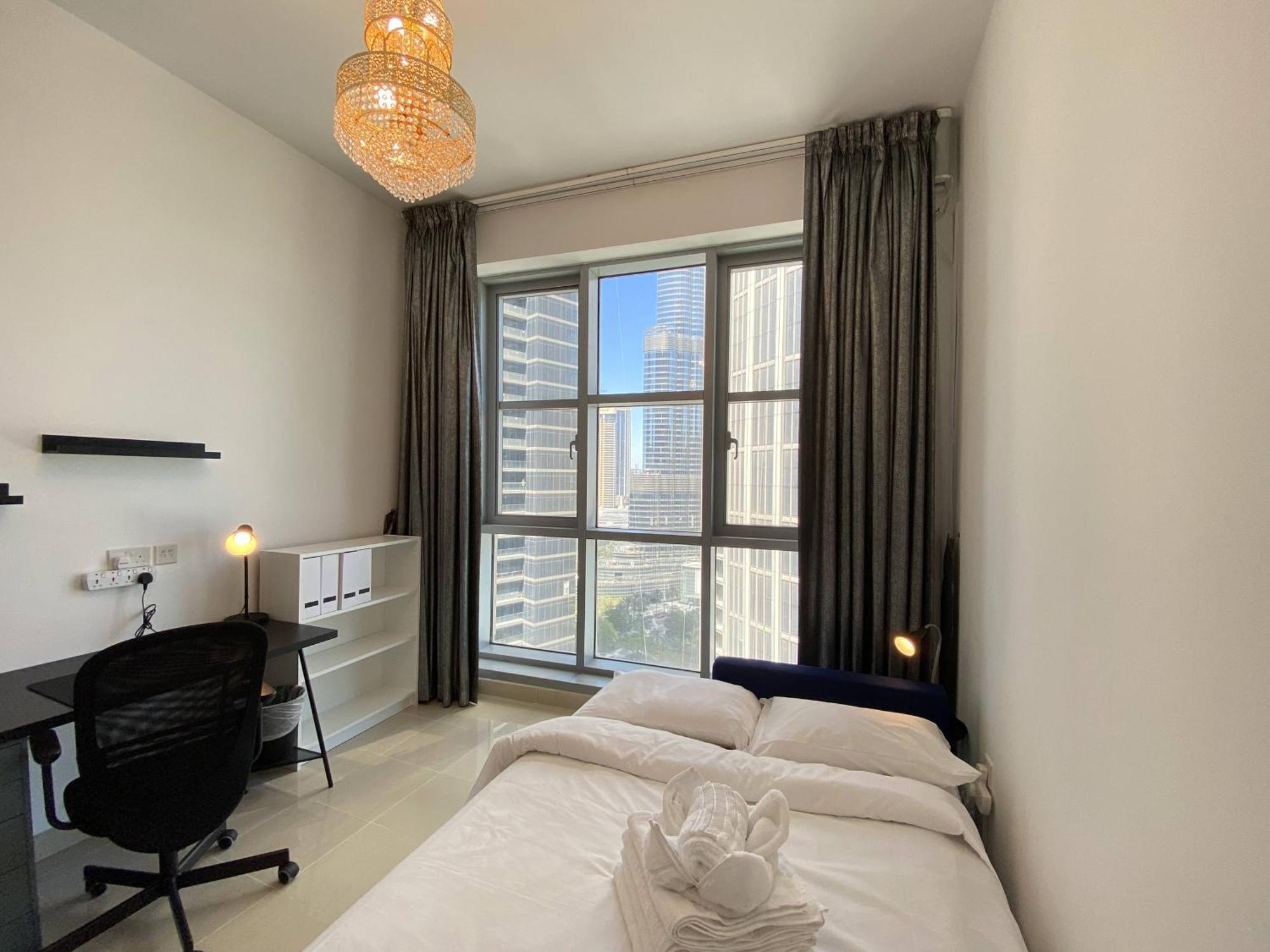 Lux Bnb Standpoint Tower Burj & Fountain Views Dubái Exterior foto