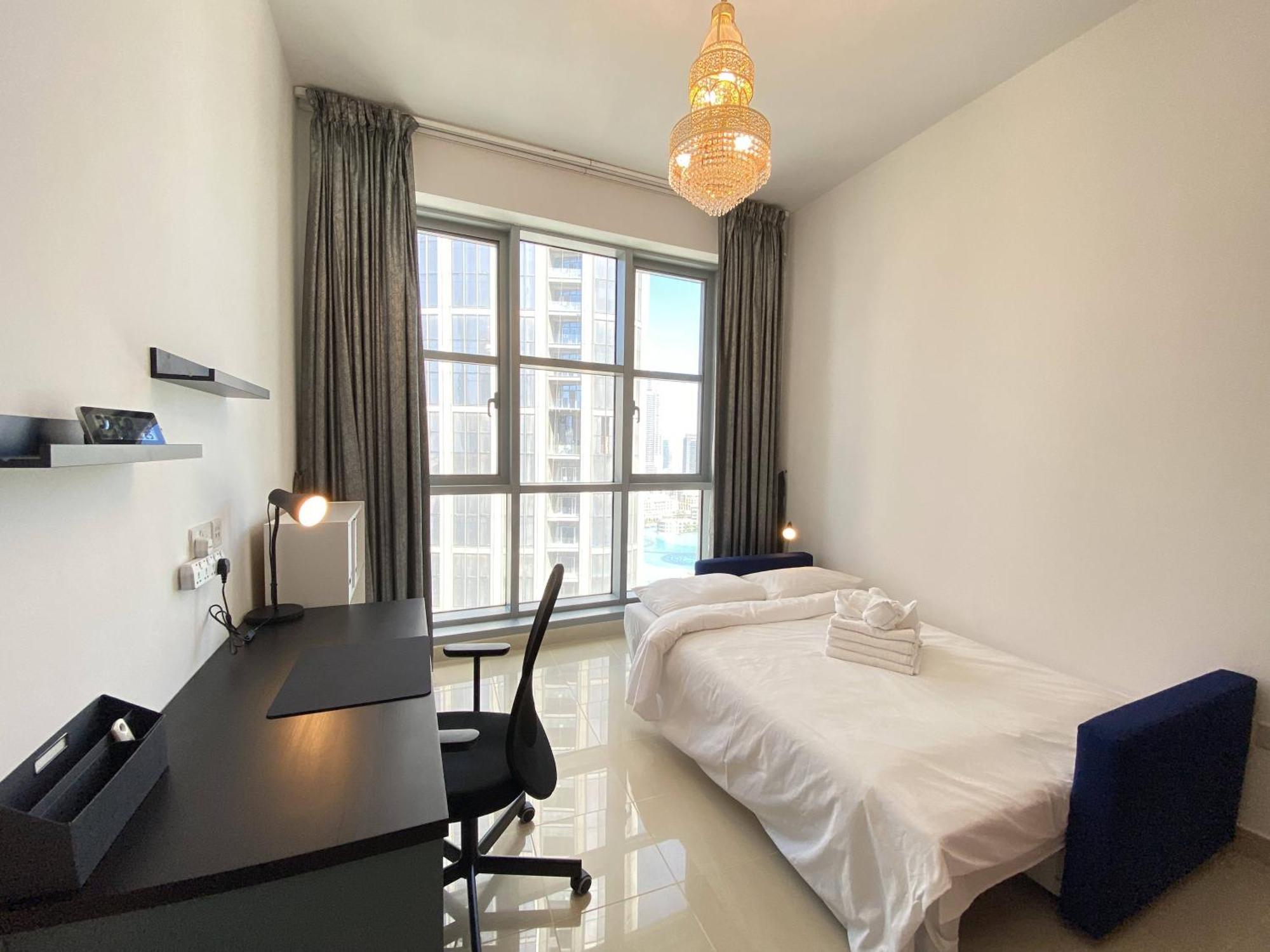 Lux Bnb Standpoint Tower Burj & Fountain Views Dubái Exterior foto